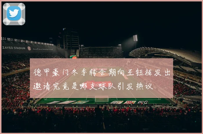 德甲豪门冬季转会期向王钰栋发出邀请究竟是哪支球队引发热议